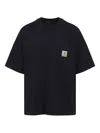 Carhartt Hudson Pocket Short-sleeved T-shirt In Black