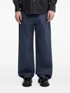 Carhartt Pocket-detail Wide-leg Trousers In Blue