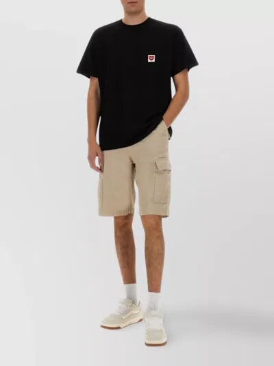 Carhartt Pocket Heart Organic Cotton T-shirt In Black