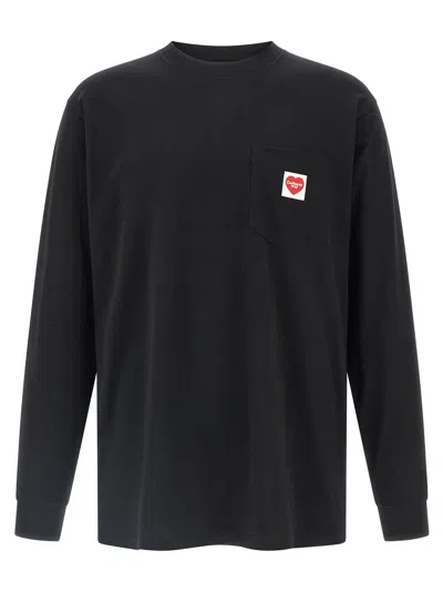 Carhartt Pocket Heart T-shirt Multicolor In Black