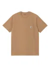 Carhartt Pocket-logo T-shirt In Nude