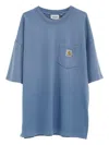 Carhartt Mens Sorrent Hudson Crewneck Cotton-jersey T-shirt In Blue