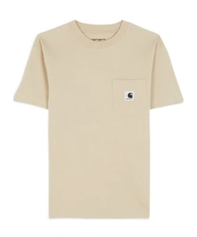 Carhartt Pocket Short-sleeved T-shirt In Nude