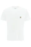 Carhartt Pocket T-shirt Featuring Logo Label In Xx White