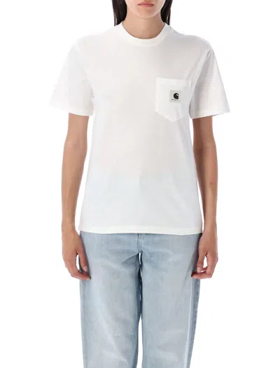 Carhartt Pocket T-shirt In White