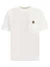Carhartt Pocket T-shirts White In Multi