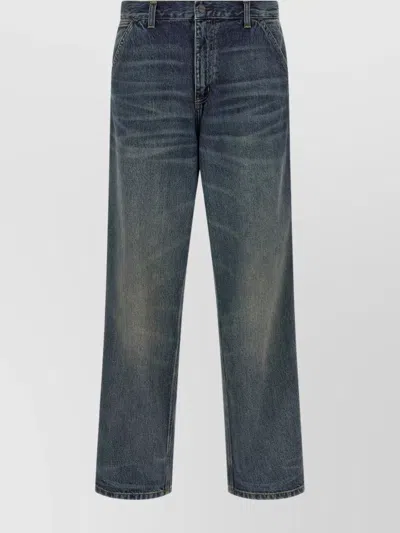 Carhartt Single Knee Jeans In Blue