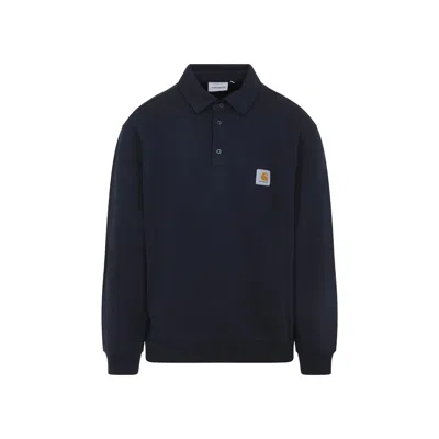 Carhartt Polo Blue In Black