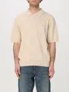 Carhartt Short Sleeve Checker Polo Fleur De Sel In Neutral