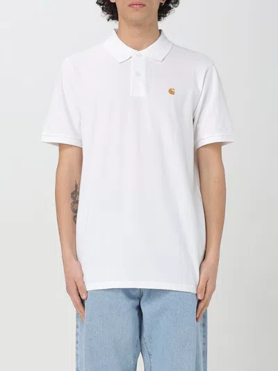 CARHARTT POLO SHIRT CARHARTT WIP MEN COLOR WHITE,G72060001