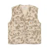 Carhartt Beige Printed Poplin Irwin Vest