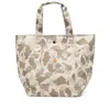 Carhartt Camouflage Print Shoulder Bag With Dual Handles In Neutral
