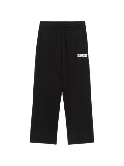 Carhartt Pond Corps Track Pants In Black