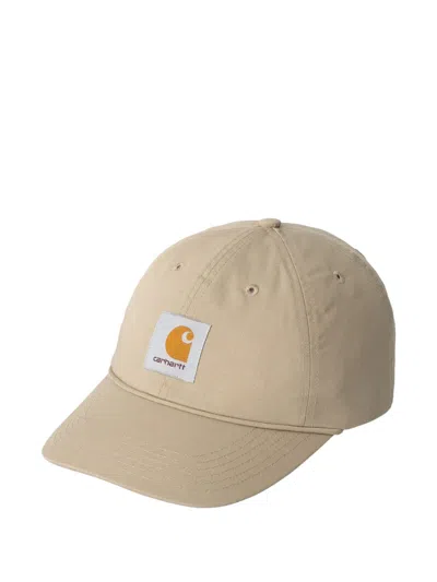 Carhartt Postal Logo-patch Baseball Cap In Gold