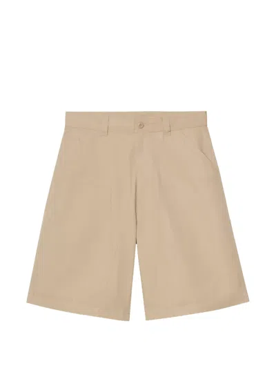Carhartt Wip Postal Dk Work Shorts In Neutral