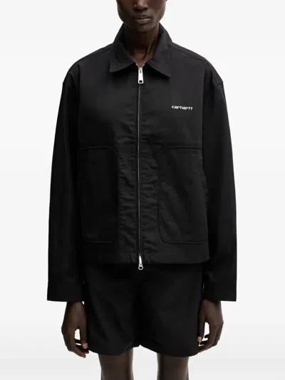 Carhartt Postal Zip-up Jacket In Black