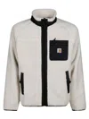 Carhartt High-necked Casual Jacket In Duxx Moonbeam Black