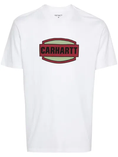 Carhartt Press Script T-shirt In White