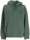 Carhartt Stamped Hoodie In Green