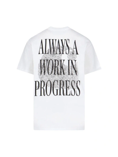 Carhartt Printed T-shirt In .xx White