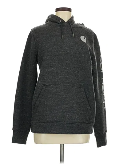 Pre-owned Carhartt Pullover Hoodie In Gray
