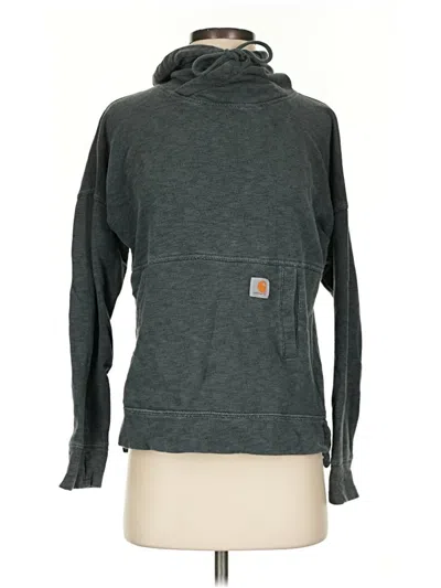 Pre-owned Carhartt Pullover Hoodie In Gray