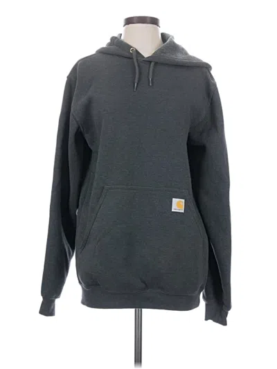Pre-owned Carhartt Pullover Hoodie In Gray
