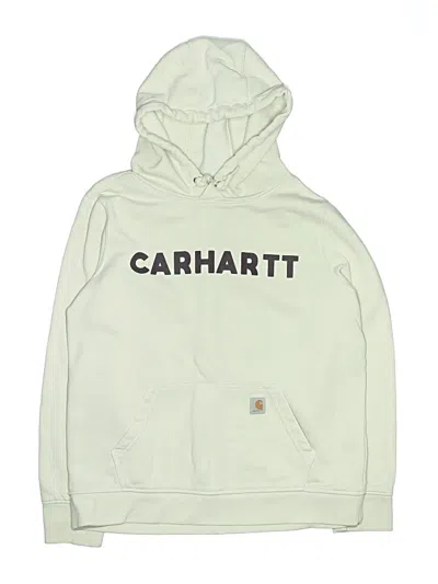 Pre-owned Carhartt Kids' Pullover Hoodie In Ivory