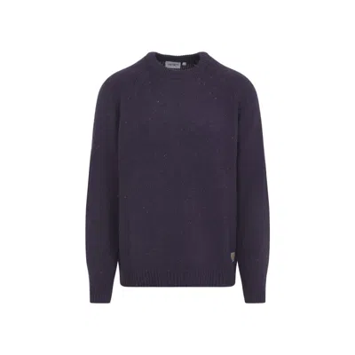 CARHARTT PURPLE ROUND NECK SWEATER