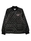 Carhartt Quilted Satin Jacket In Black
