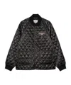 Carhartt Quilted Satin Jacket In Black