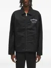 Carhartt Work In Progress Racer Module Twill Jacket In Black
