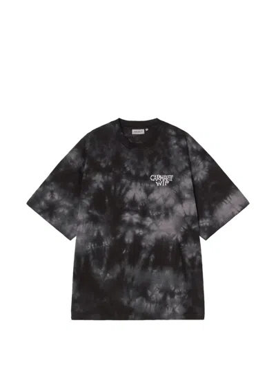 Carhartt Radiate Tie-dye T-shirt In Black