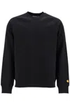 Carhartt Raglan-sleeve Crewneck Sweatshirt In Black
