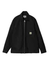 Carhartt Solid Color Rainer Lightweight Jacket With Breast Pocket In Black