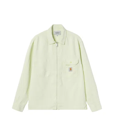 CARHARTT CARHARTT WIP LOGO-PATCH ZIPPED SHIRT