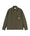 Carhartt Shirt Jacket With Logo In Green