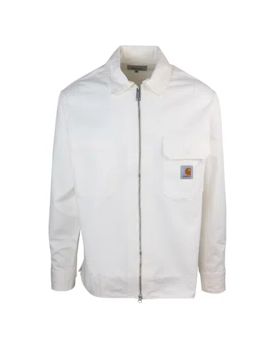 Carhartt Redmond Cotton Shirt Jacket In 35002off-white