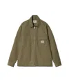 Carhartt Shirt Jacket With Logo In Green