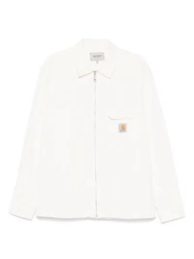 Carhartt Rainer Shirt Jacket In White