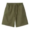 Carhartt Wip Rainer Short In Green