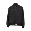 Carhartt Ray Puffer Jackets Black In Gray