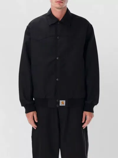 CARHARTT WOOL-BLEND RIBBED LIGHTWEIGHT JACKET