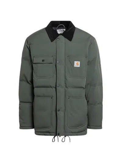 CARHARTT RAYLER CORDUROY-COLLAR PUFFER JACKET