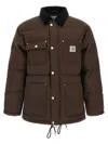Carhartt Wip Water-repellent Zip Jacket In Brown