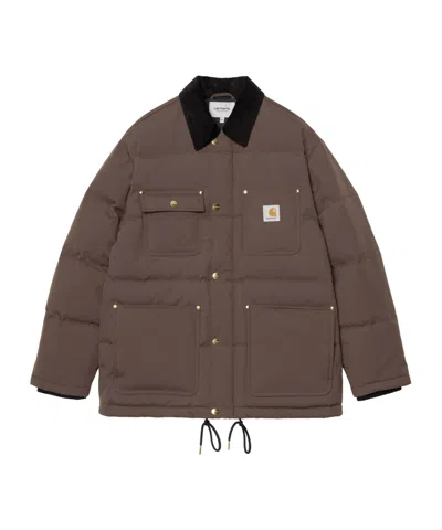 Carhartt Rayler Jacket In Burgundy