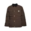 Carhartt Wip Water-repellent Zip Jacket In Brown
