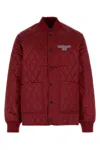Carhartt Alumni Liner Quilted Ribbed Cuffs Front Pockets In Red