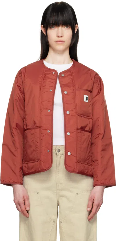 CARHARTT RED KYLA LINER JACKET