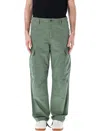 Carhartt Wip Double Knee Pant Silver Pine In Agate Beige